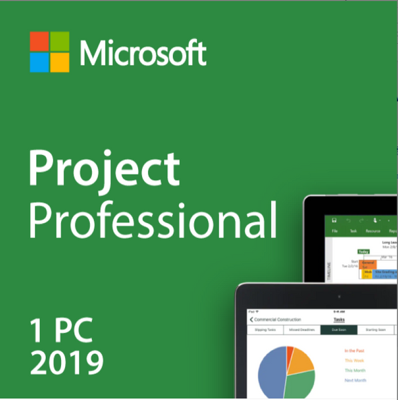 Microsoft Project 2019 Professional - Auzsoftware